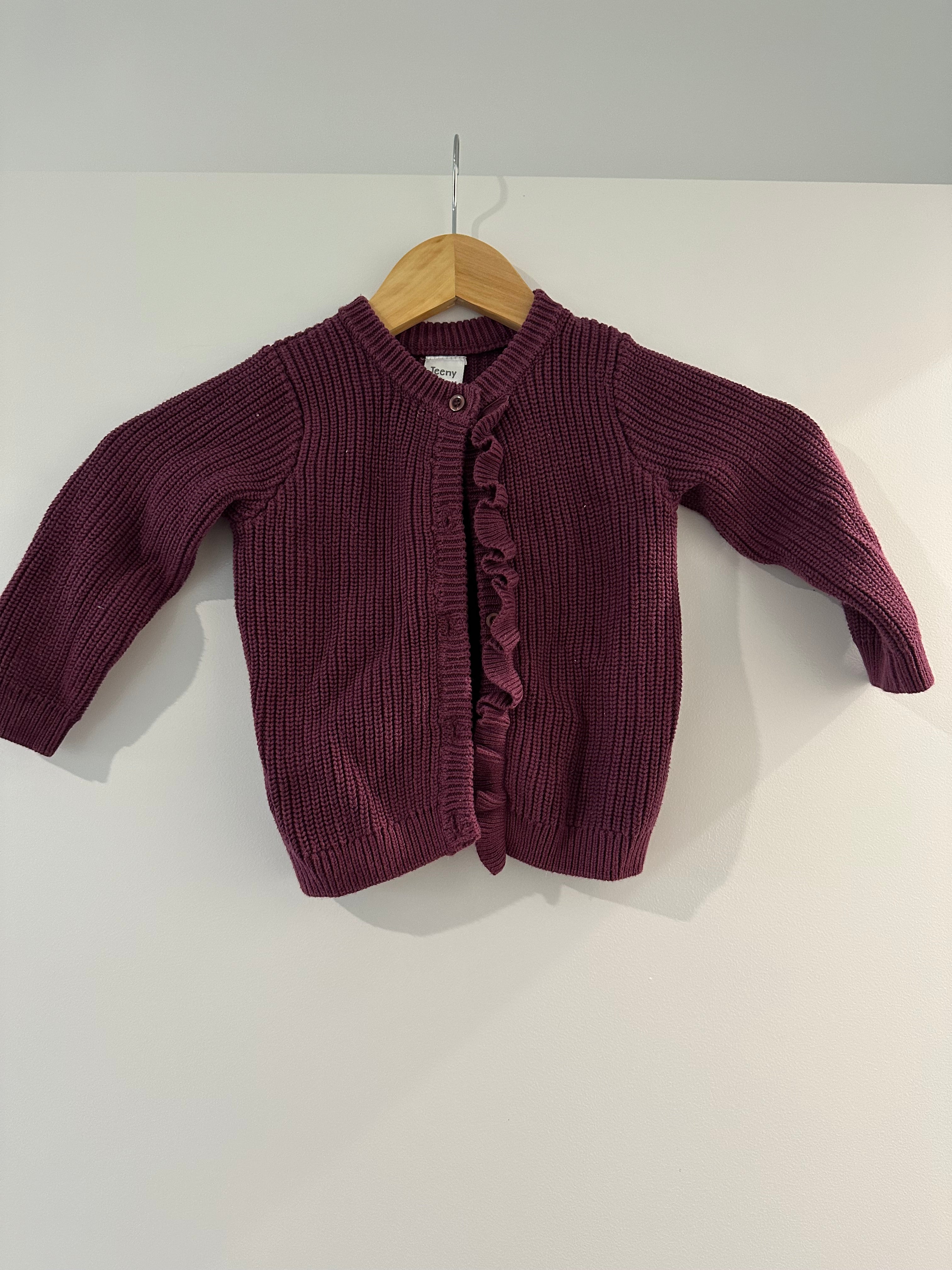 Teeny Weeny Cardigan: Size 1