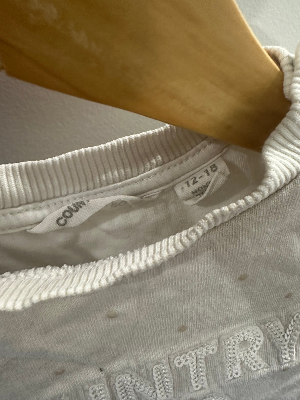 Country Road Longsleeve: Size 12-18 months