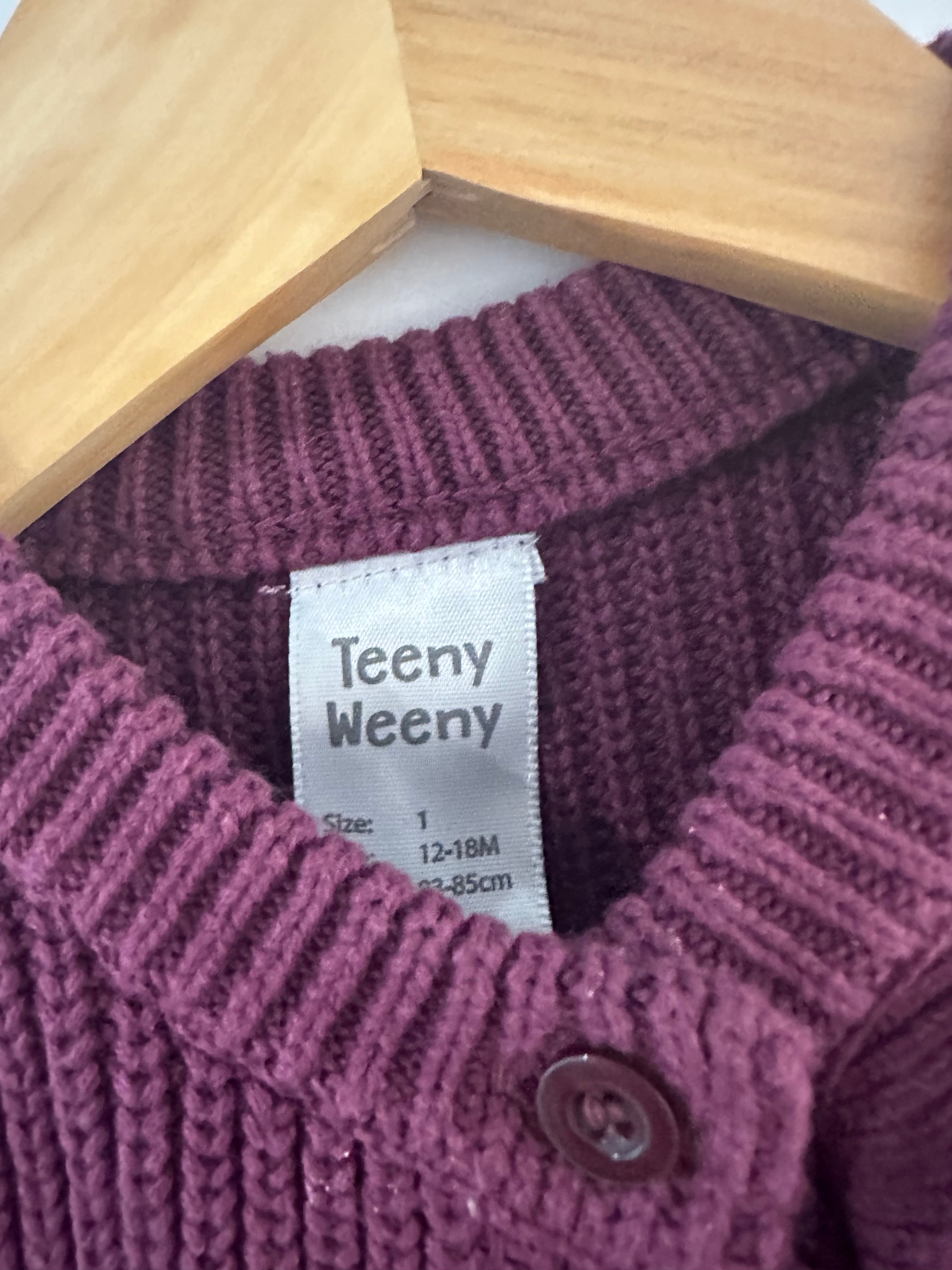 Teeny Weeny Cardigan: Size 1