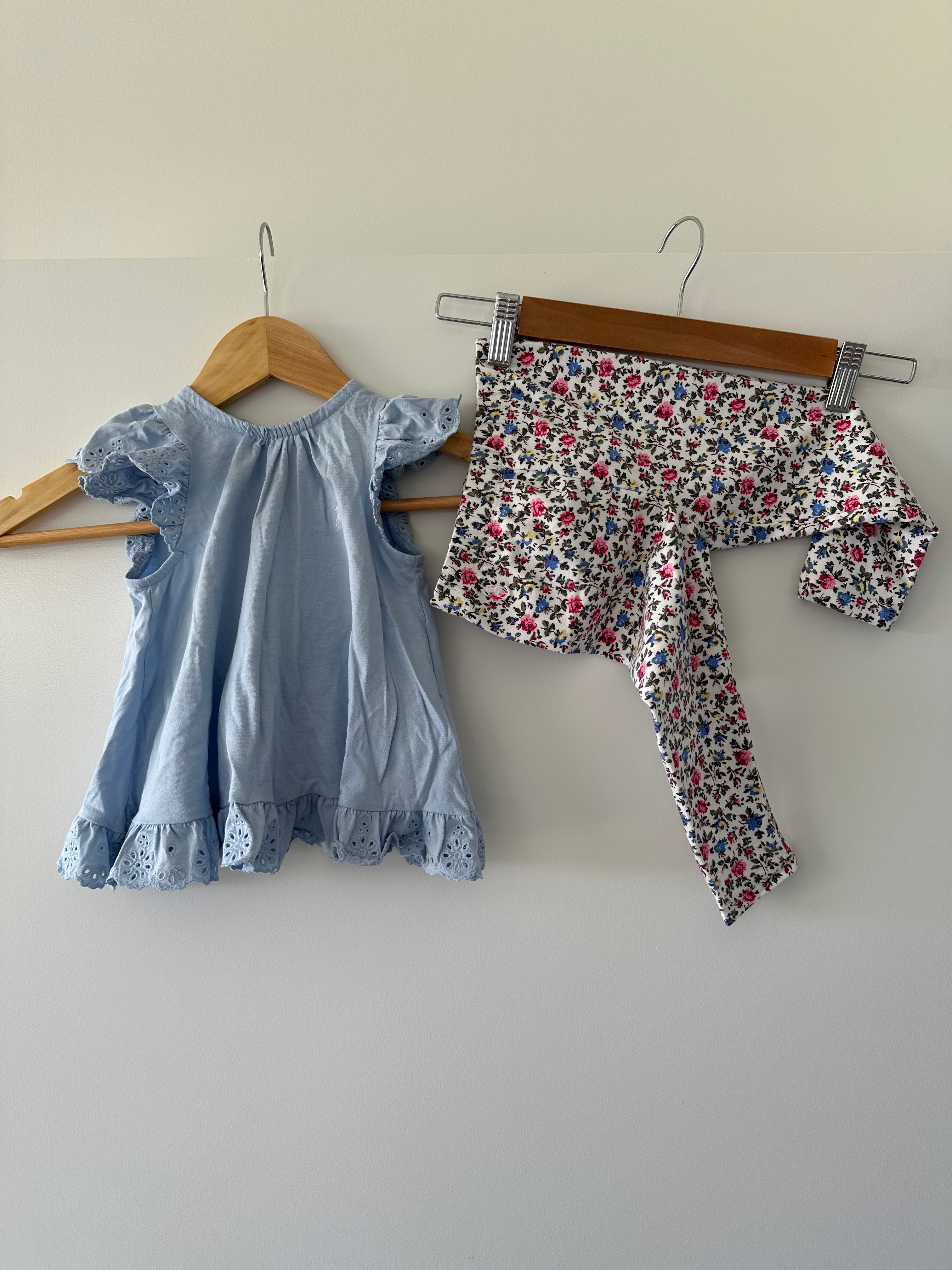 Ralph Lauren Set: Size 12 months